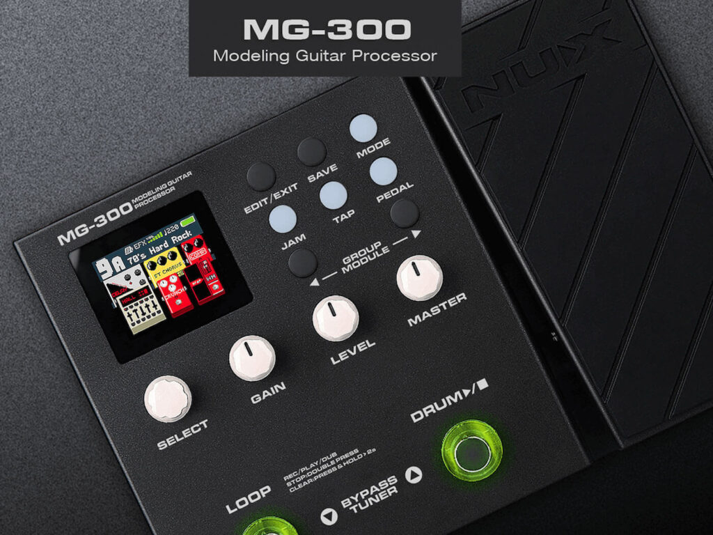 Download Free NUX MG 300 Guitar Patches